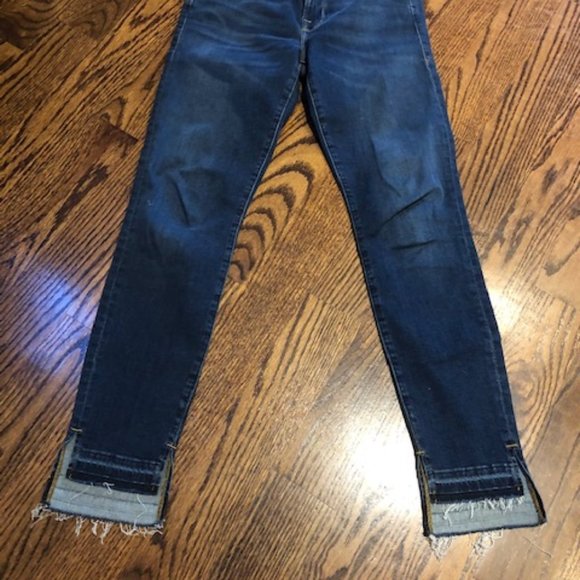 FRAME Le Skinny de Jeanne Stagger Hem jeans - Picture 5 of 6